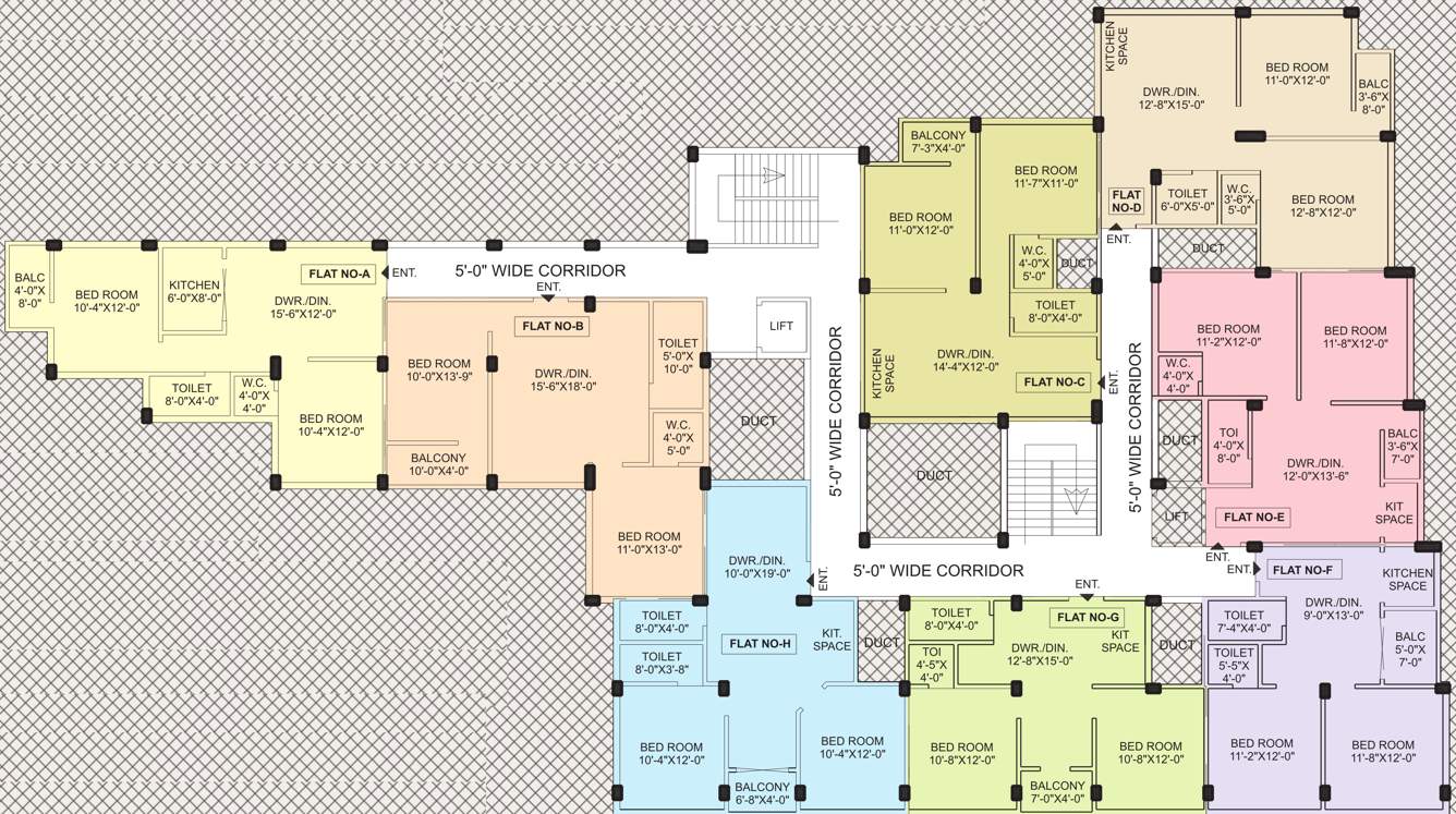 Images for Cluster Plan of Tirath Matashree Abasan