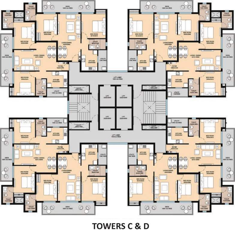 Images for Cluster Plan of Saha Eminence