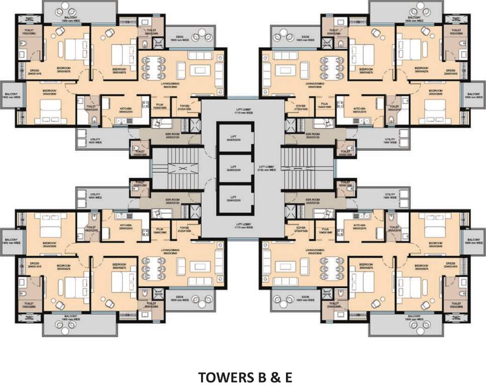 Images for Cluster Plan of Saha Eminence