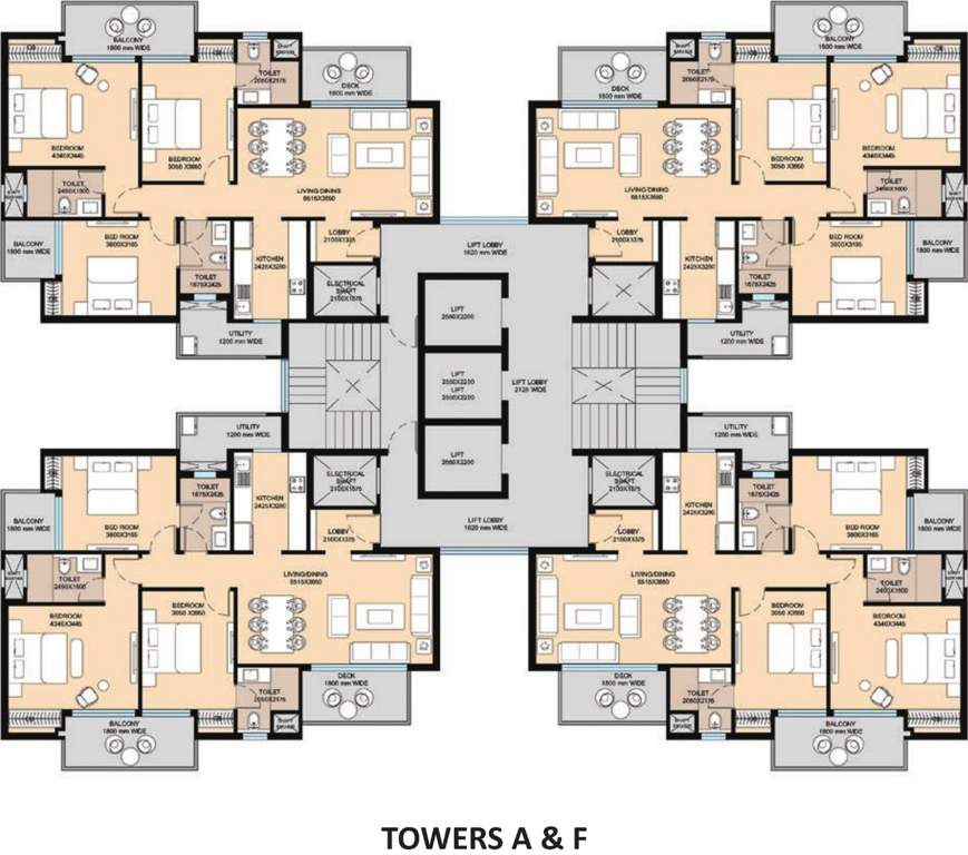 Images for Cluster Plan of Saha Eminence