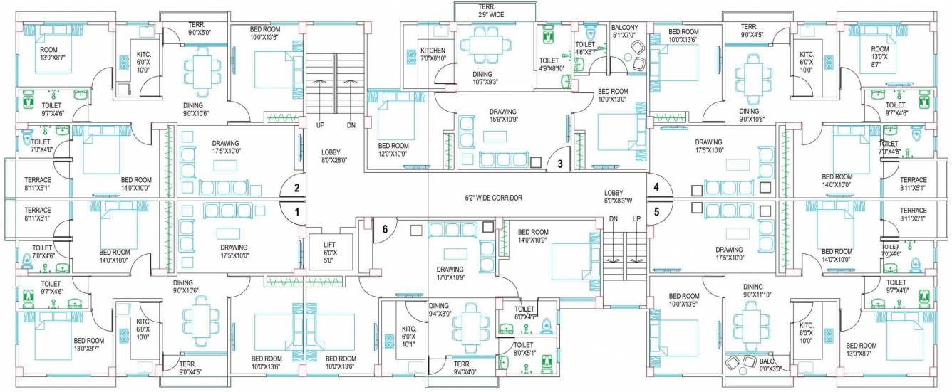Images for Cluster Plan of Agrani Galaxy