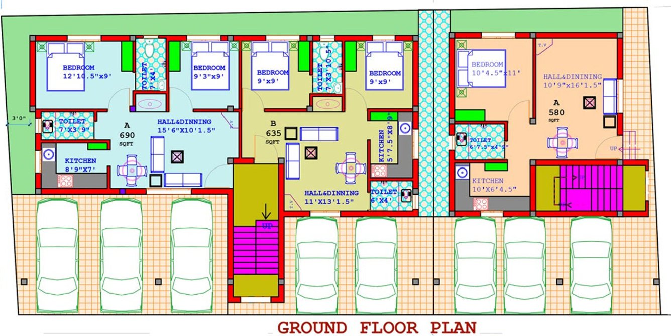 Images for Cluster Plan of Annai Annai Oaks