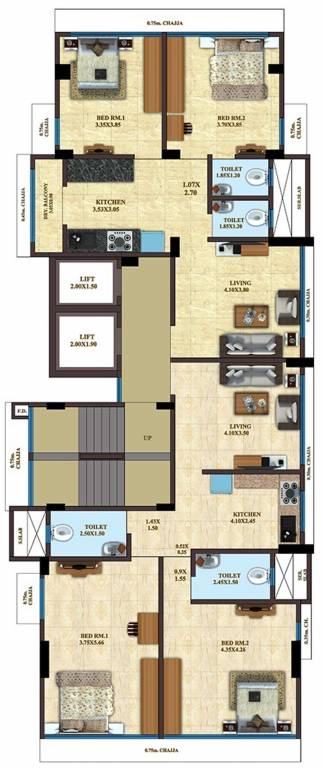 Images for Cluster Plan of EV Group Park View
