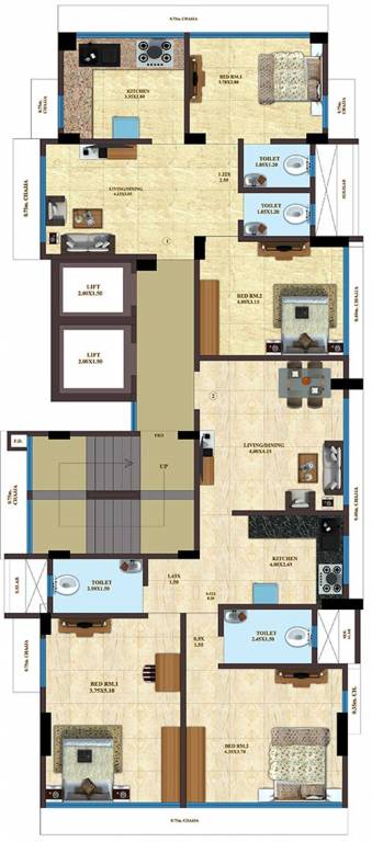 Images for Cluster Plan of EV Group Park View