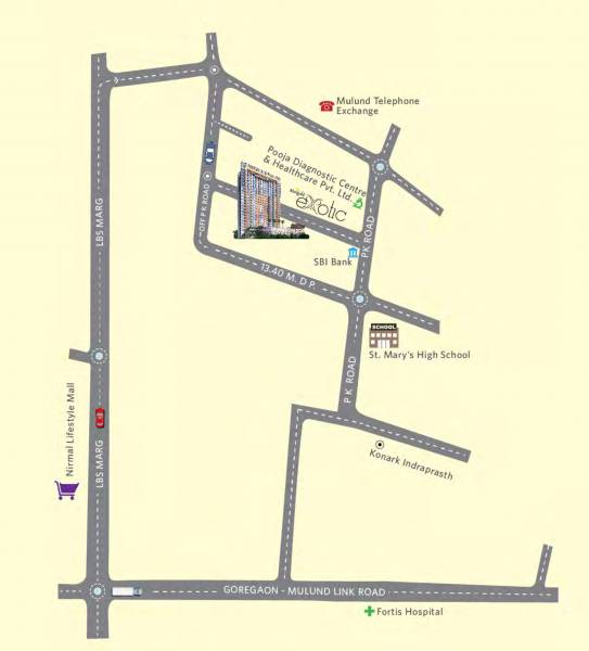  miraaya Location Plan