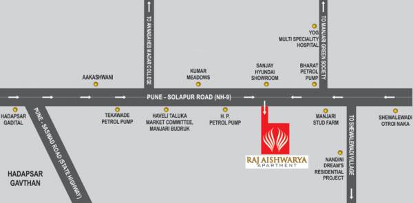 Images for Location Plan of Natcorp Raj Aishwarya