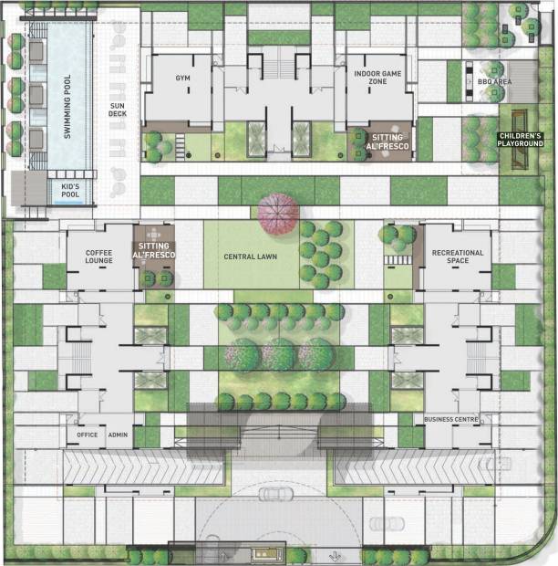  anutham Images for Layout Plan of B Desai Anutham