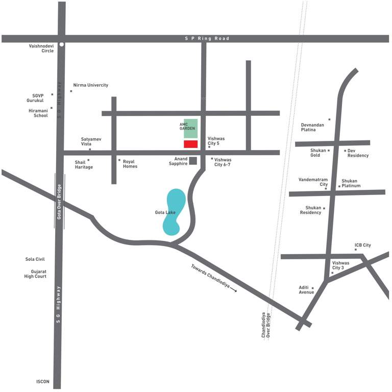  anutham Images for Location Plan of B Desai Anutham