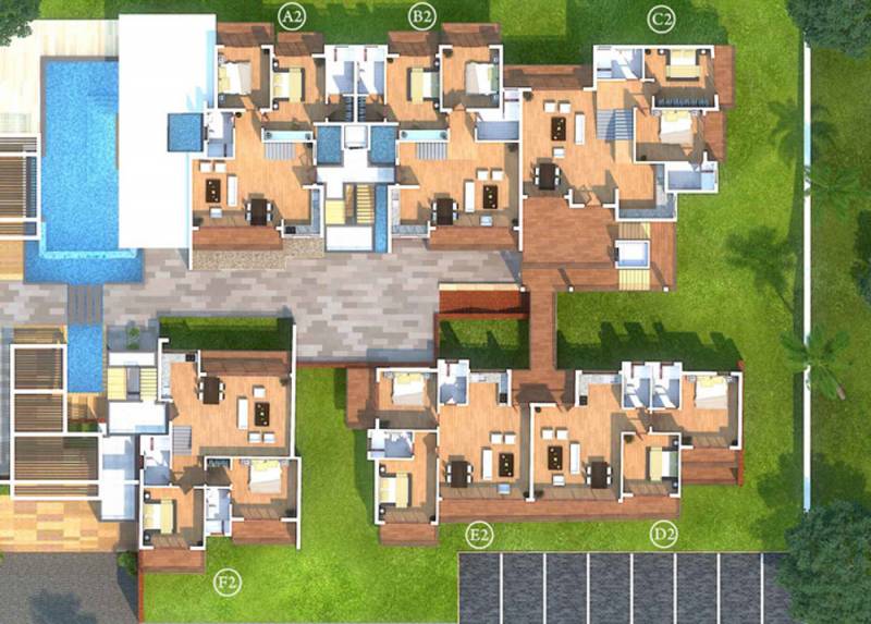 Images for Cluster Plan of Vianaar El Reino Apartments