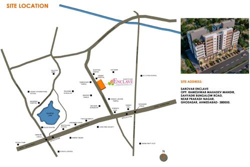  enclave Images for Location Plan of Sarovar Enclave