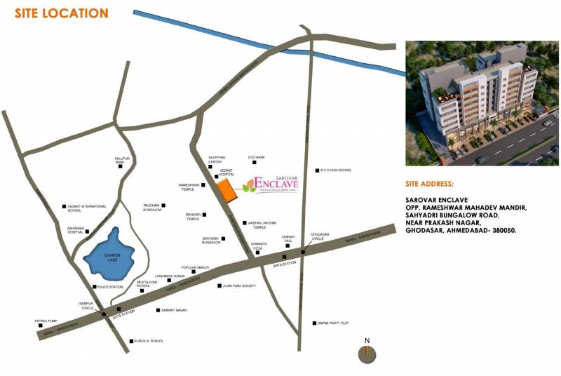  enclave Images for Location Plan of Sarovar Enclave