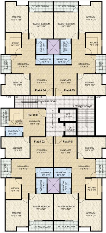 Images for Cluster Plan of Agrani Kalawati Regency