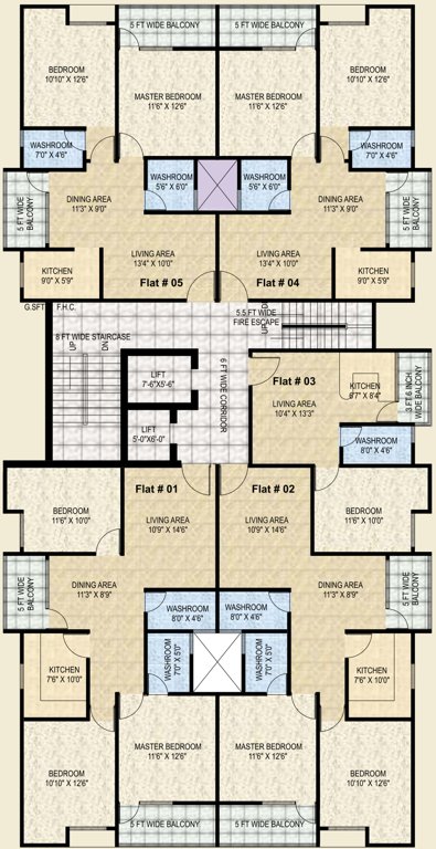 Images for Cluster Plan of Agrani Kalawati Regency