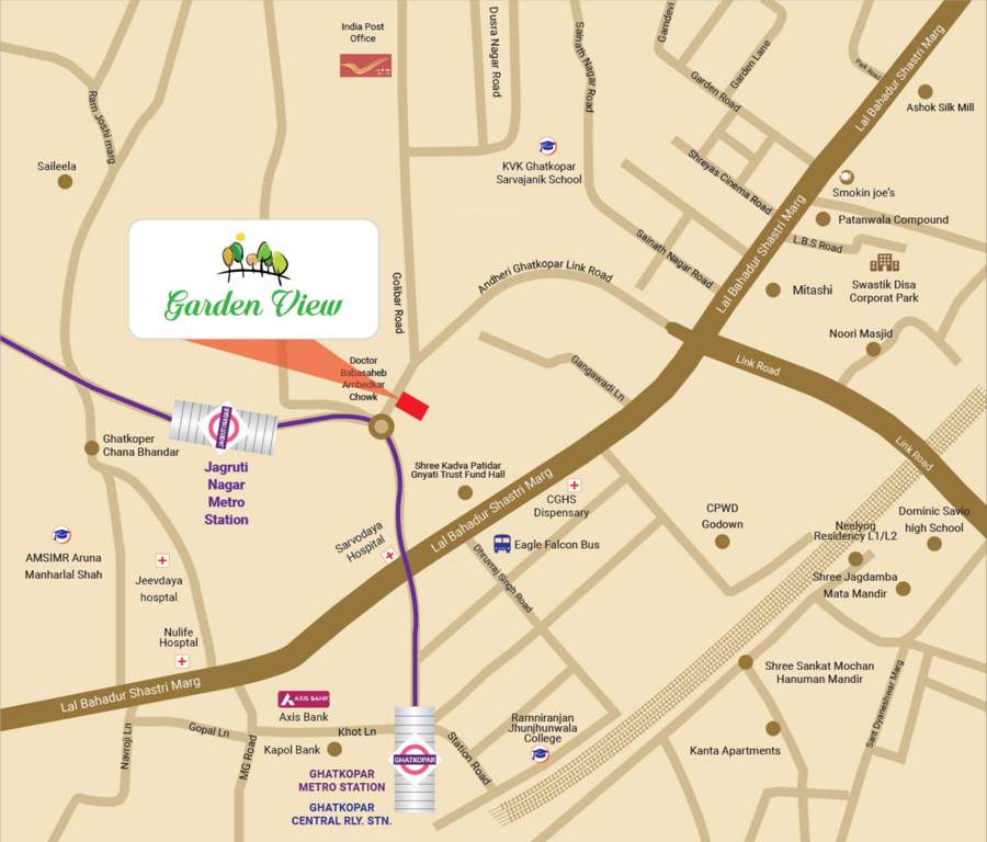  garden view Location Plan