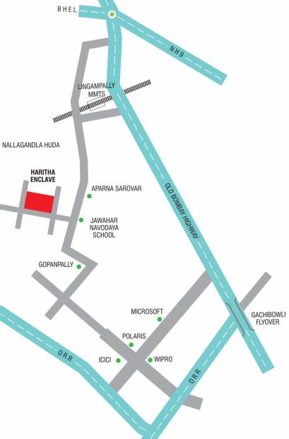Images for Location Plan of Sindhu Haritha Enclave