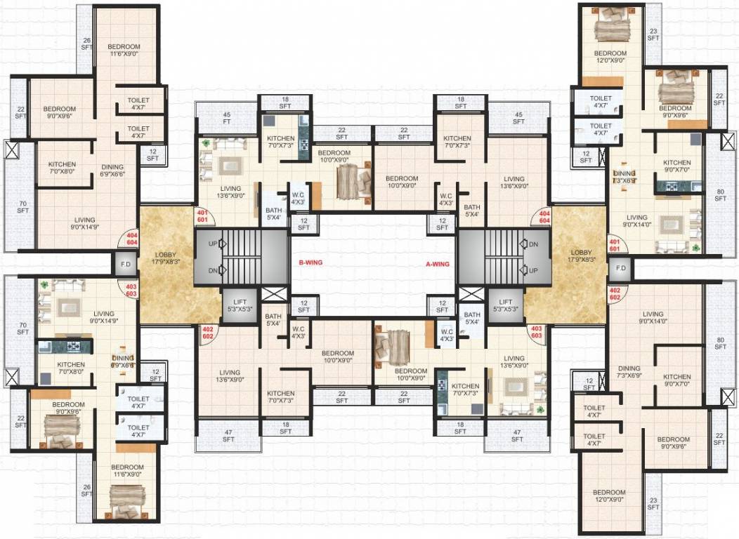Images for Cluster Plan of KD Shelter