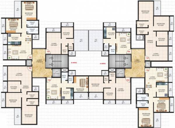 Images for Cluster Plan of KD Shelter