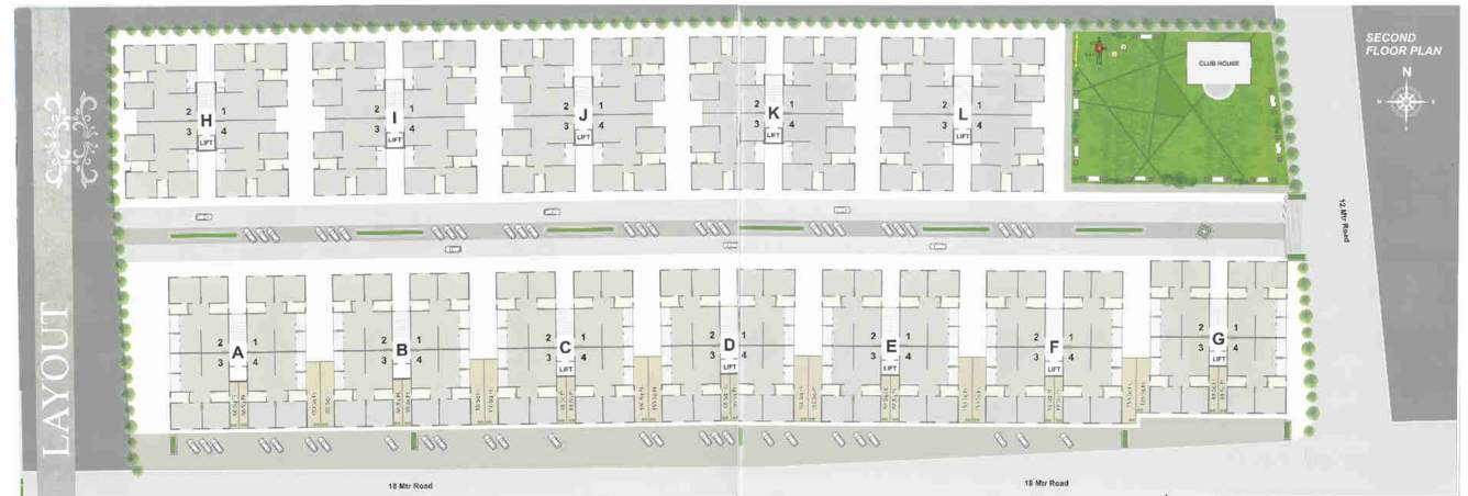  kishan glory Images for Layout Plan of Ambica Kishan Glory