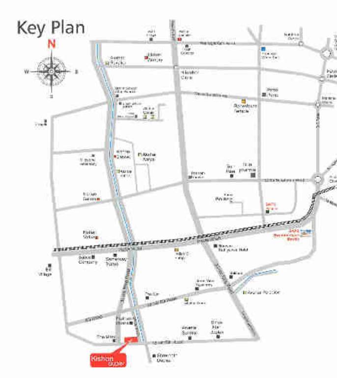  kishan glory Images for Location Plan of Ambica Kishan Glory