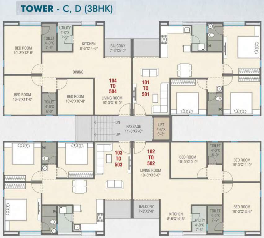 Images for Cluster Plan of Fortune Fortune Greens