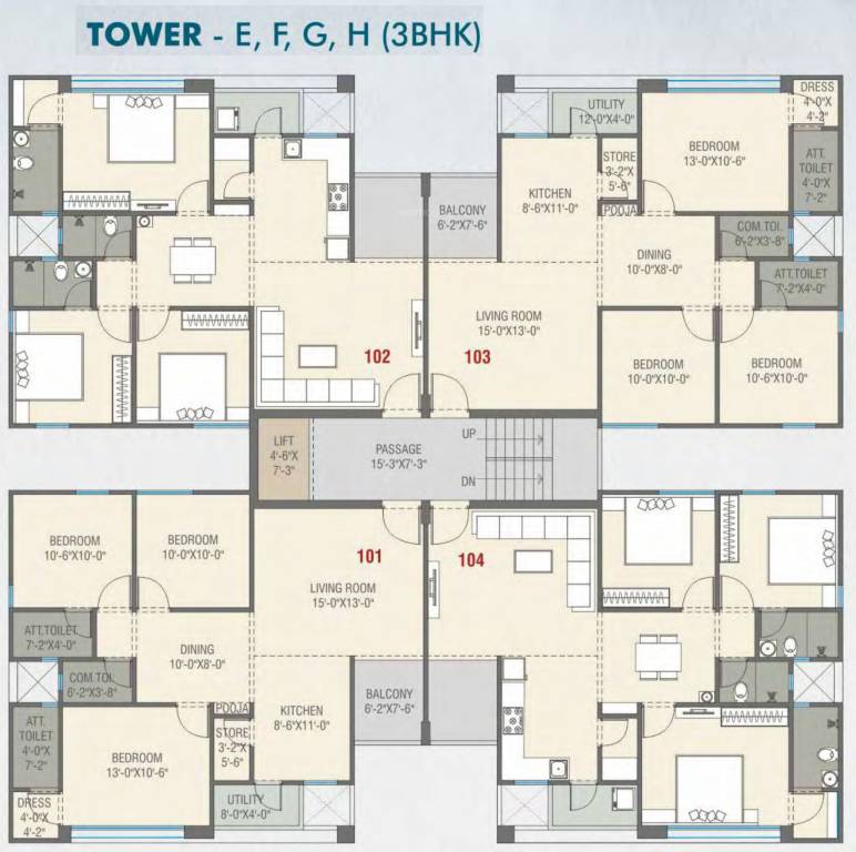 Images for Cluster Plan of Fortune Fortune Greens