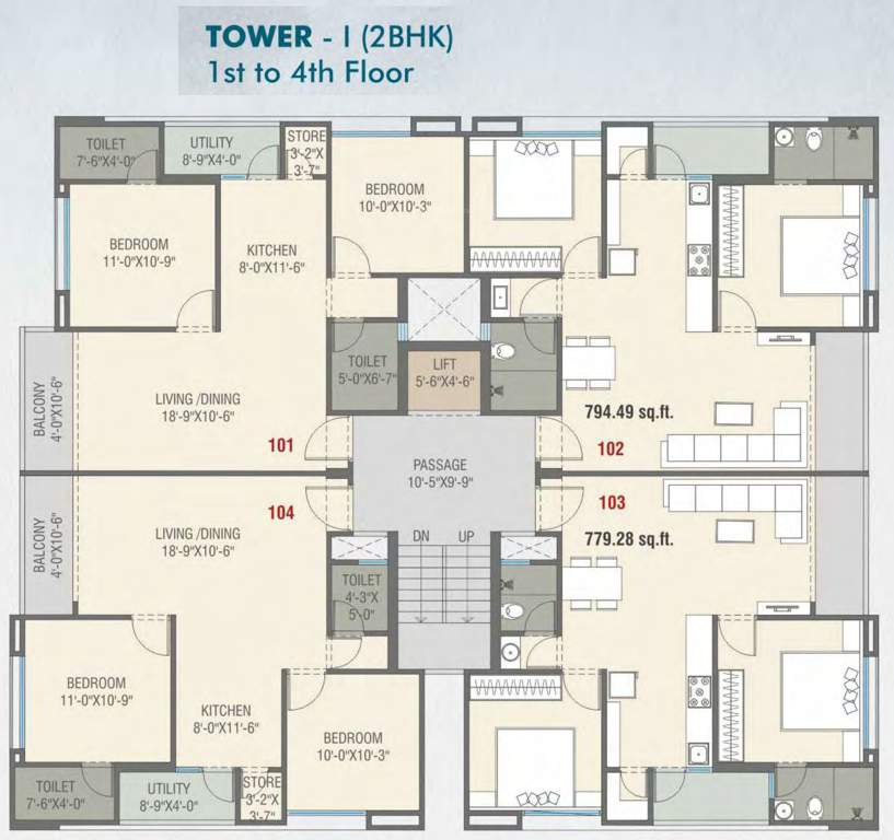 Images for Cluster Plan of Fortune Fortune Greens