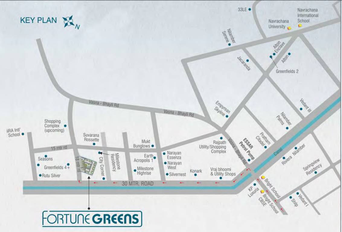Images for Location Plan of Fortune Fortune Greens