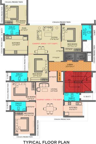 Images for Cluster Plan of Suraj Elizabeth House