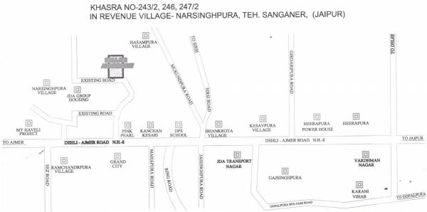 Images for Location Plan of AKG Pallavi Residency