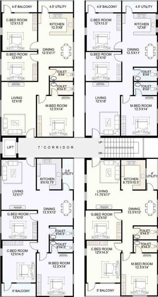 Images for Cluster Plan of Shubham Builders and Developers Shubham Matrix