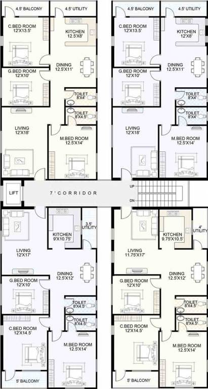 Images for Cluster Plan of Shubham Builders and Developers Shubham Matrix