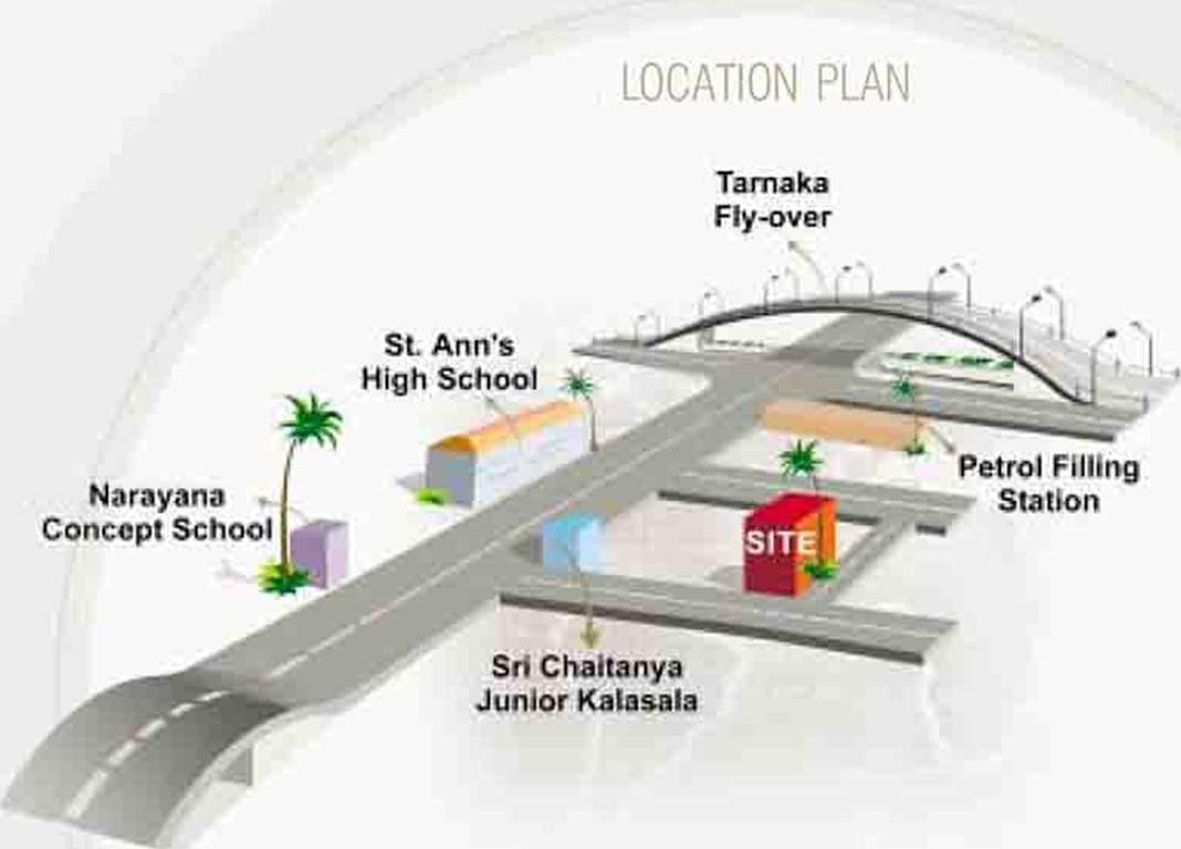  sapphire Images for Location Plan of Shubham Builders and Developers Sapphire