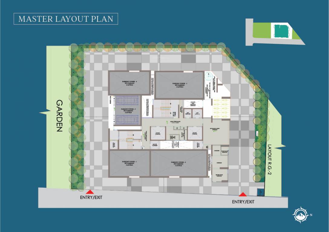 rock highland Layout Plan