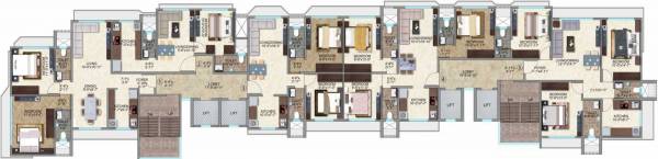  jainson-phase-1 Kamla Jainson Typical Cluster Plan