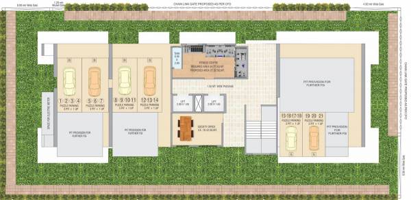 Images for Cluster Plan of Hirani Samruddhi CHS