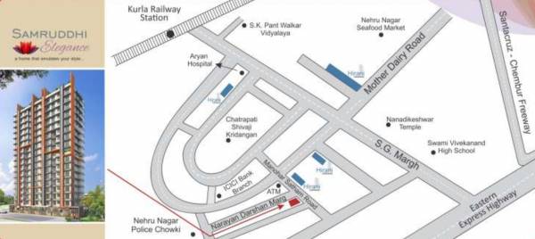 Images for Location Plan of Hirani Samruddhi CHS
