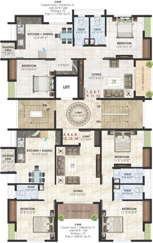Images for Cluster Plan of Jay Sai Serenity
