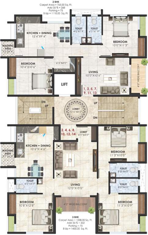 Images for Cluster Plan of Jay Sai Serenity