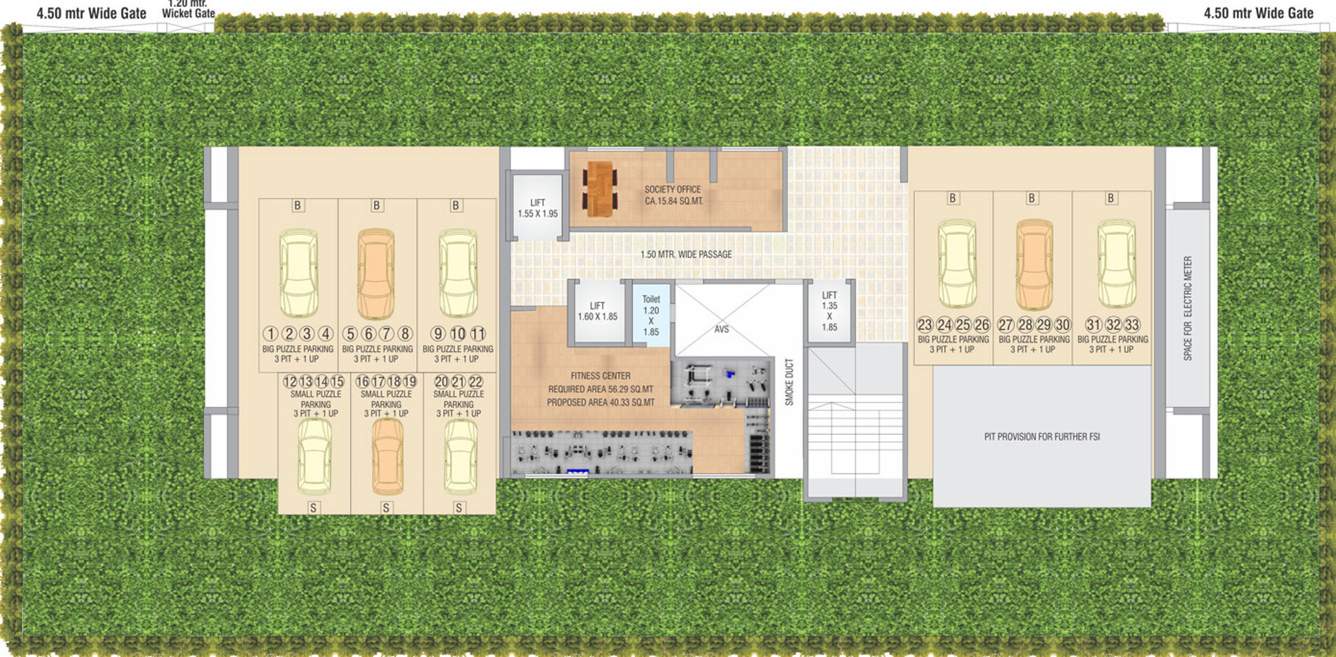 Images for Cluster Plan of Hirani Sagar CHS