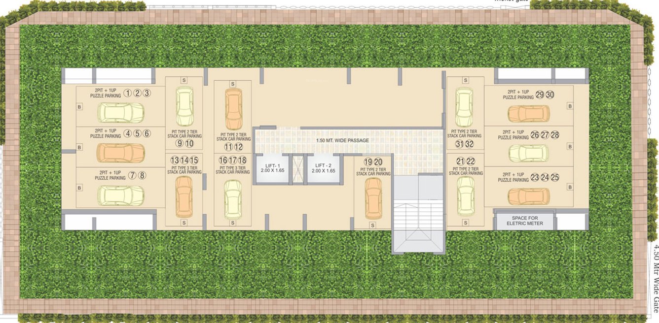 Images for Cluster Plan of Hirani Shree Siddhi Tower