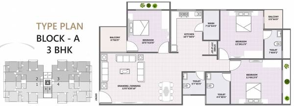 Images for Cluster Plan of Golden Swarnim Stone