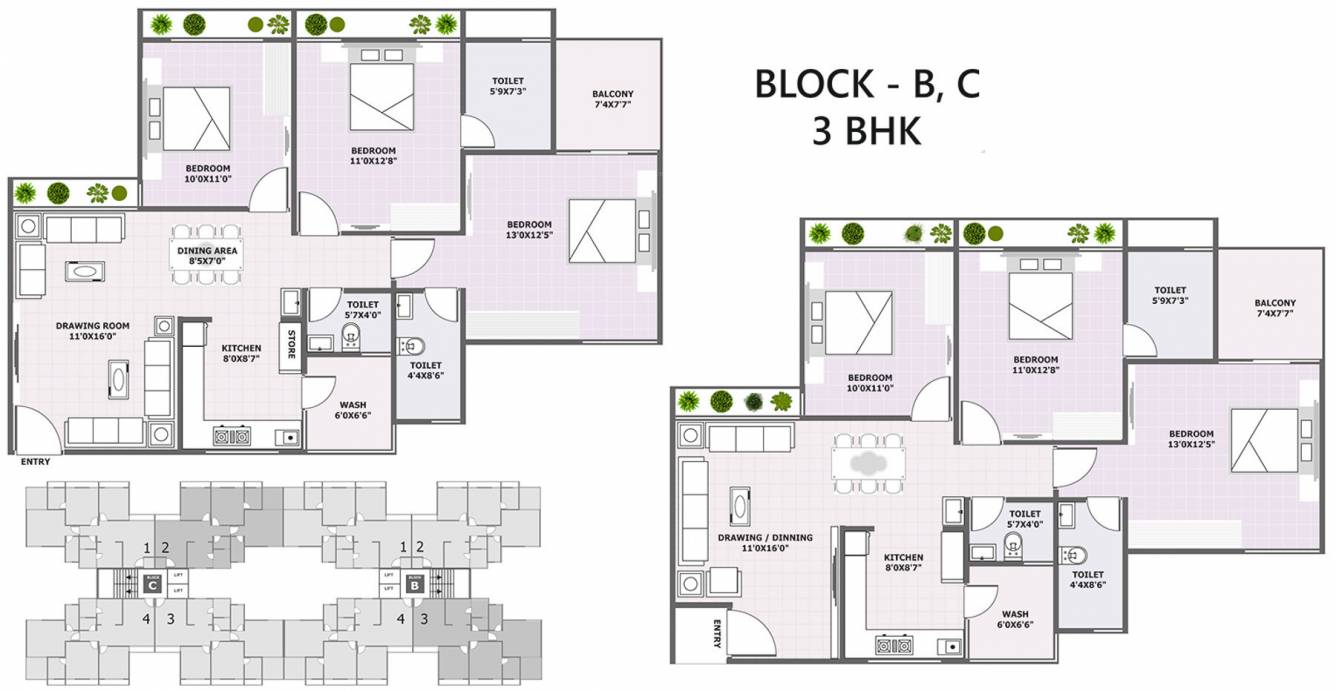 Images for Cluster Plan of Golden Swarnim Stone