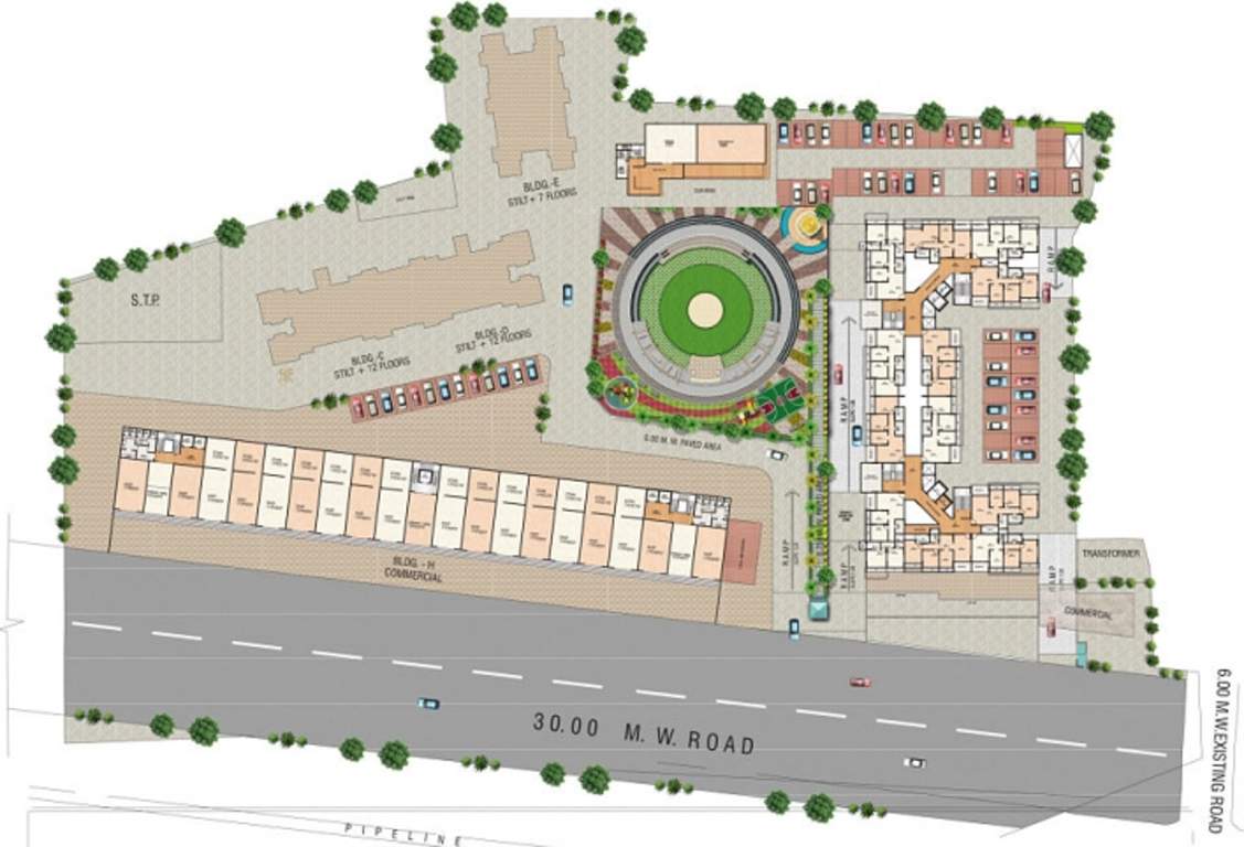 majesta Images for Layout Plan of Triveni Majesta