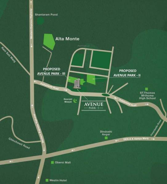 Images for Location Plan of CB Avenue Park I