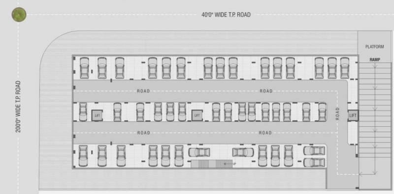  shyamved-sapphire Block B Cluster Plan