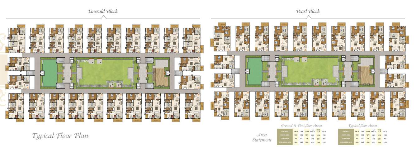 sukha vistas Emerald And Pearl Cluster Plan