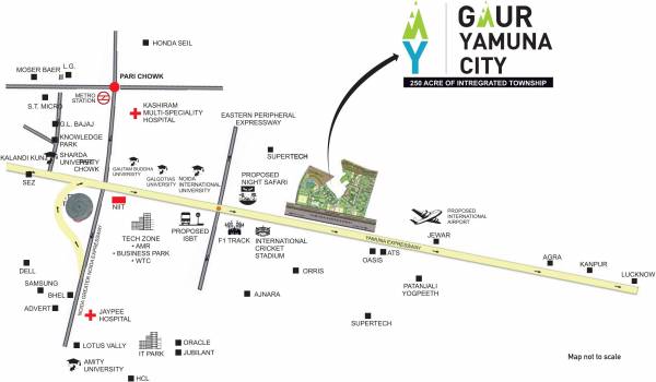 Images for Location Plan of Gaursons Anmol