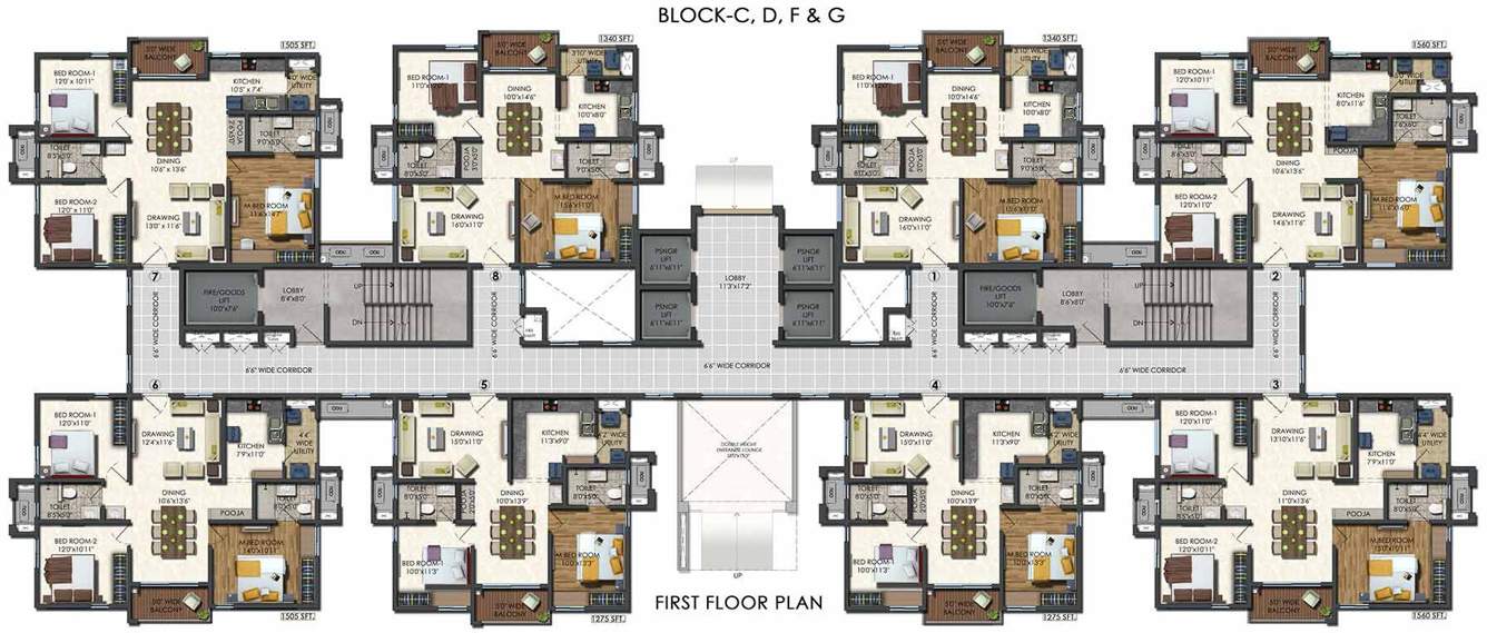 Images for Cluster Plan of Aparna Sarovar Zenith