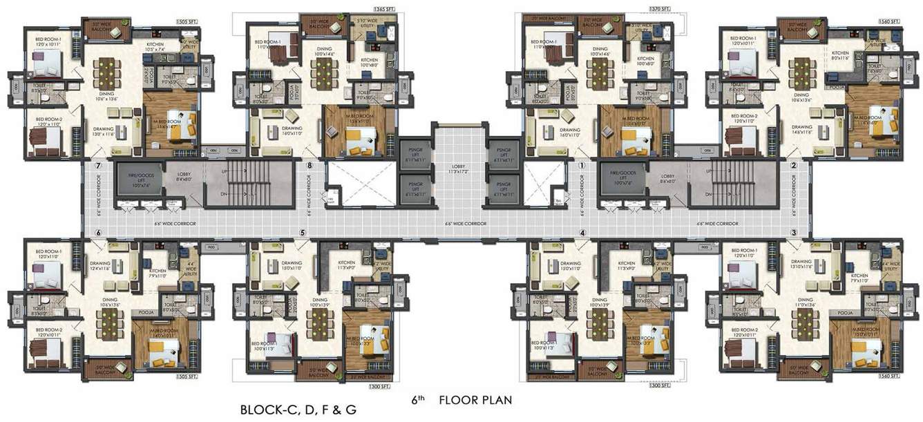 Images for Cluster Plan of Aparna Sarovar Zenith