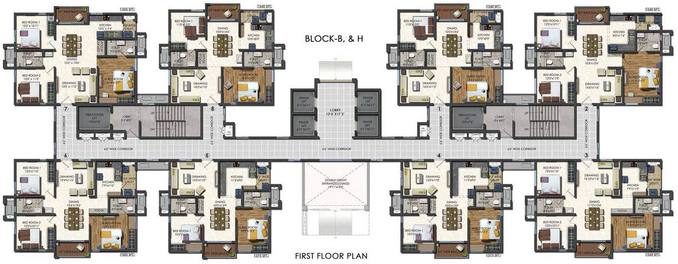 Images for Cluster Plan of Aparna Sarovar Zenith